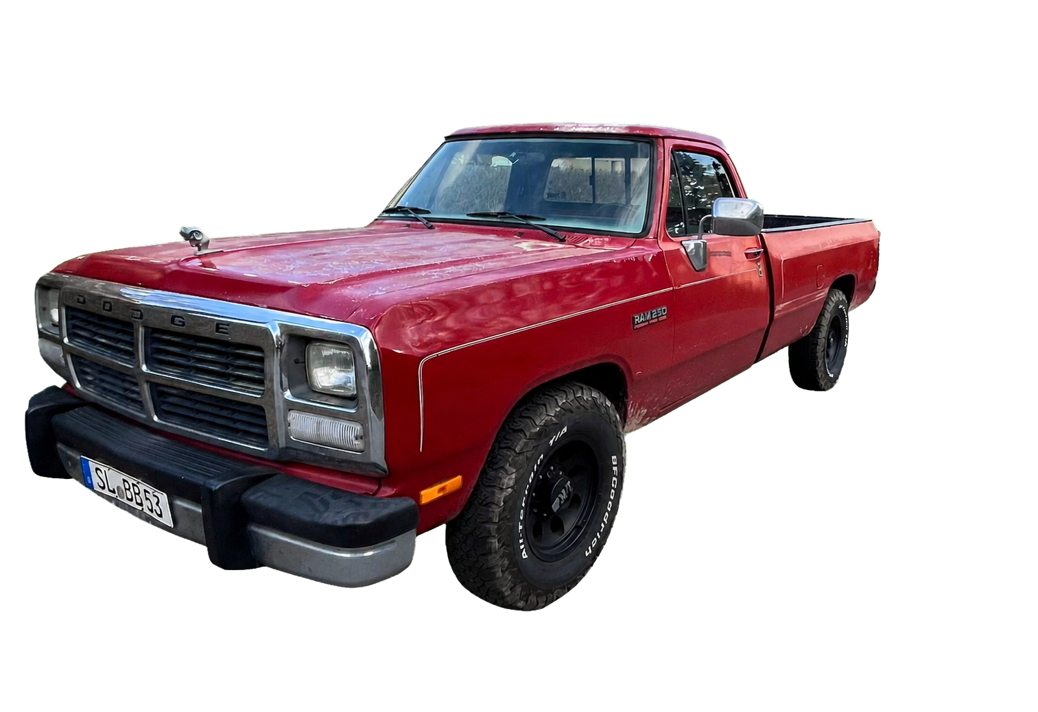 Roter Dodge Ram Pickup