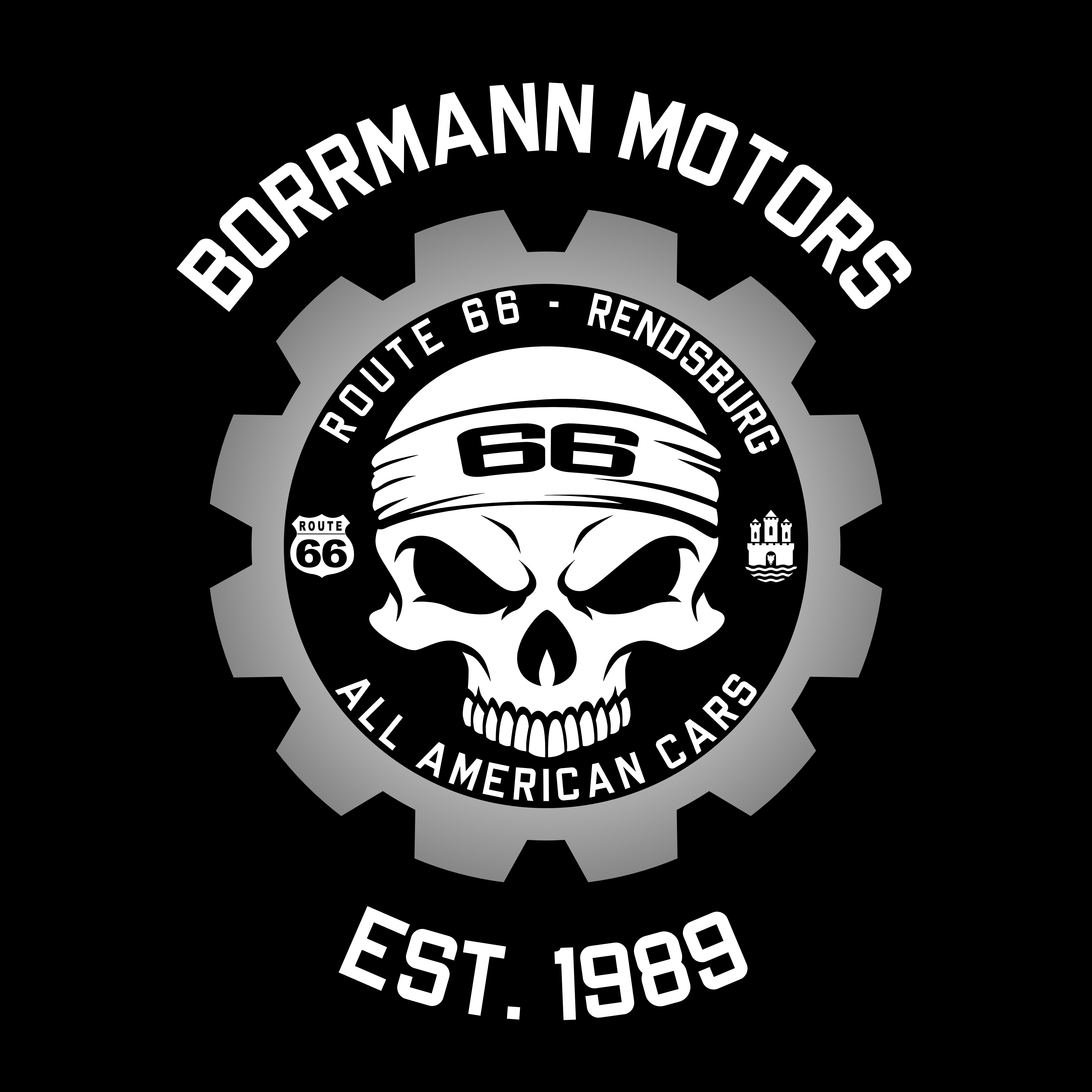 Borrmann Motors Route 66 Rendsburg Logo